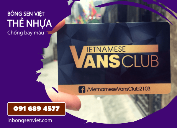 IN THẺ VIP RẺ ĐẸP PHỤC VỤ CHIẾN LƯỢC MARKETING