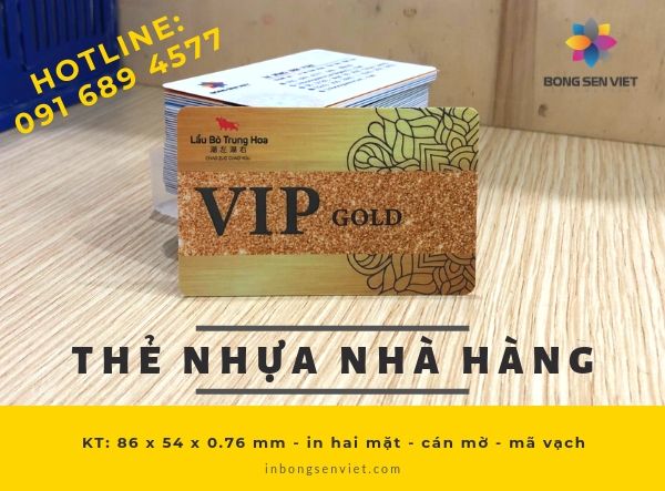 Nhà hàng, cửa hiệu đua nhau phát hành thẻ VIP giữ chân khách hàng